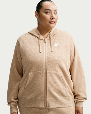 Nike Sportswear Club Fleece Women's Full-Zip Hoodie (Plus Size